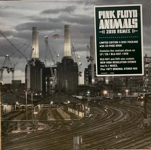 Pink Floyd Animals (2018 Remix) Deluxe Limited LP / CD / BR / DVD NM