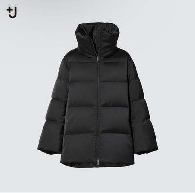 Uniqlo +J Down Volume Jacket Waterproof Puffer Coat New JAPAN