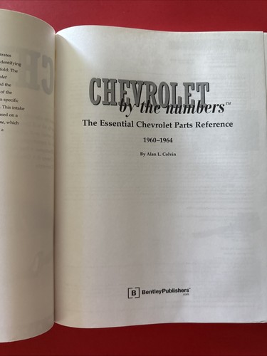 Chevrolet by the Numbers 1960-64: The Essential Chevrolet Parts Reference Book - Picture 3 of 7