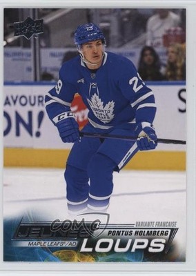 2022 Upper Deck Extended Series Young Guns French Pontus Holmberg Rookie RC 1oh9