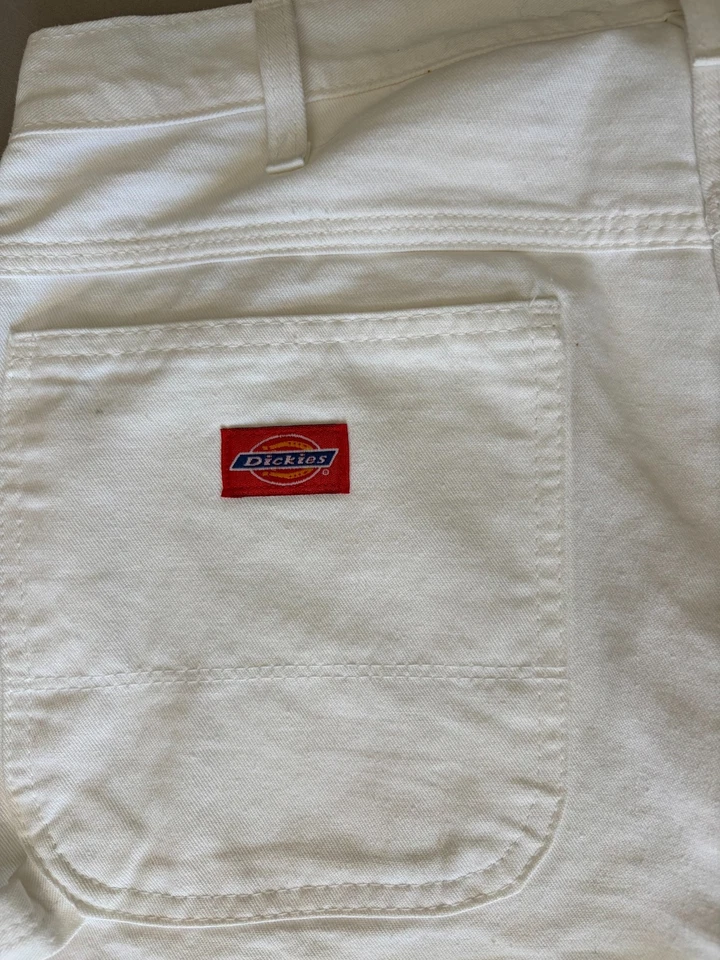 Vintage Dickies Pants Mens 34x32 Carpenter Work USA 80s Talon Zipper Workwear - Image 3 of 4
