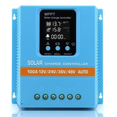 100A MPPT 4800W Solar PV Regler 12V 24V 36V 48V Solar Laderegler Controller LCD