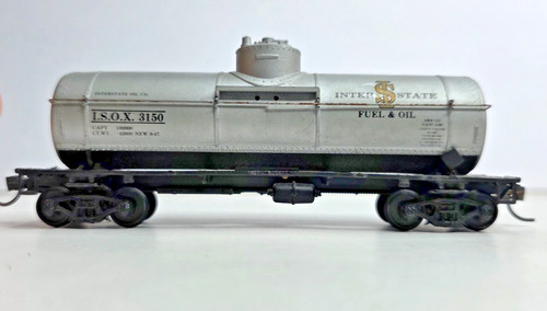 Acopladores Roundhouse HO Tanque Coche Interestatal Combustible y Aceite ISOX 3150 RTR Kadee con Caja | Zustand: Used