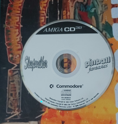 Sleepwalker /Pinball Fantasies Commodore Amiga CD 32 (CD-Rom) works 32-bit