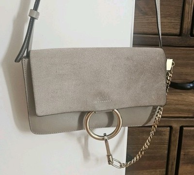 Chloé Faye Crossbody Bag  Beige Taupe - TOP
