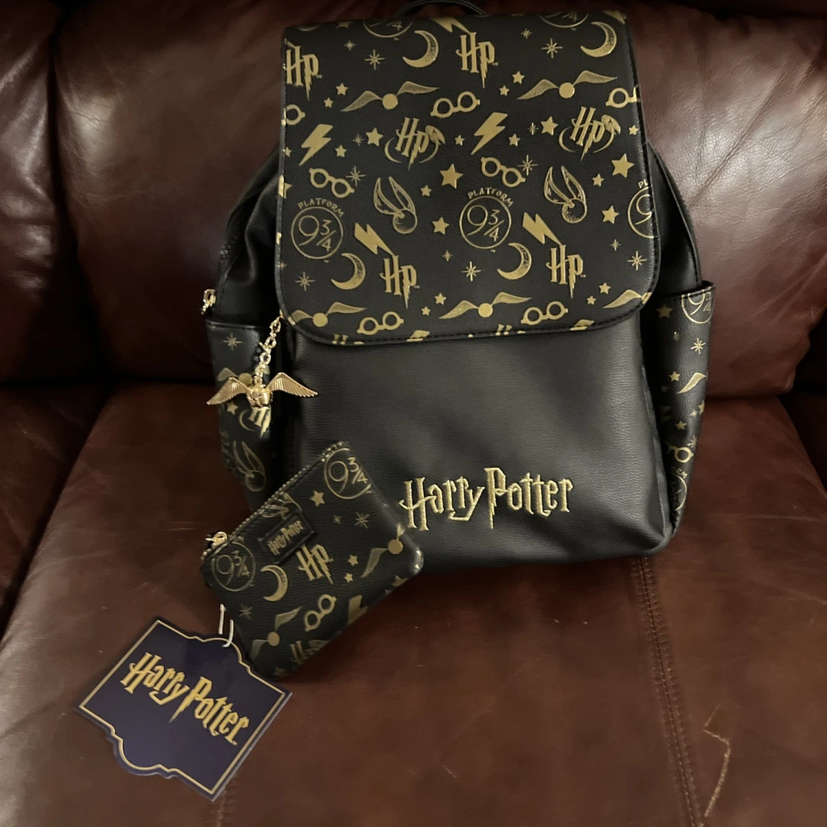 Primark Black Faux Fur Mini Backpack Round Goth Y2K Festival Bag Witch Grunge Primark Backpacks for Women for sale | eBay main image 2