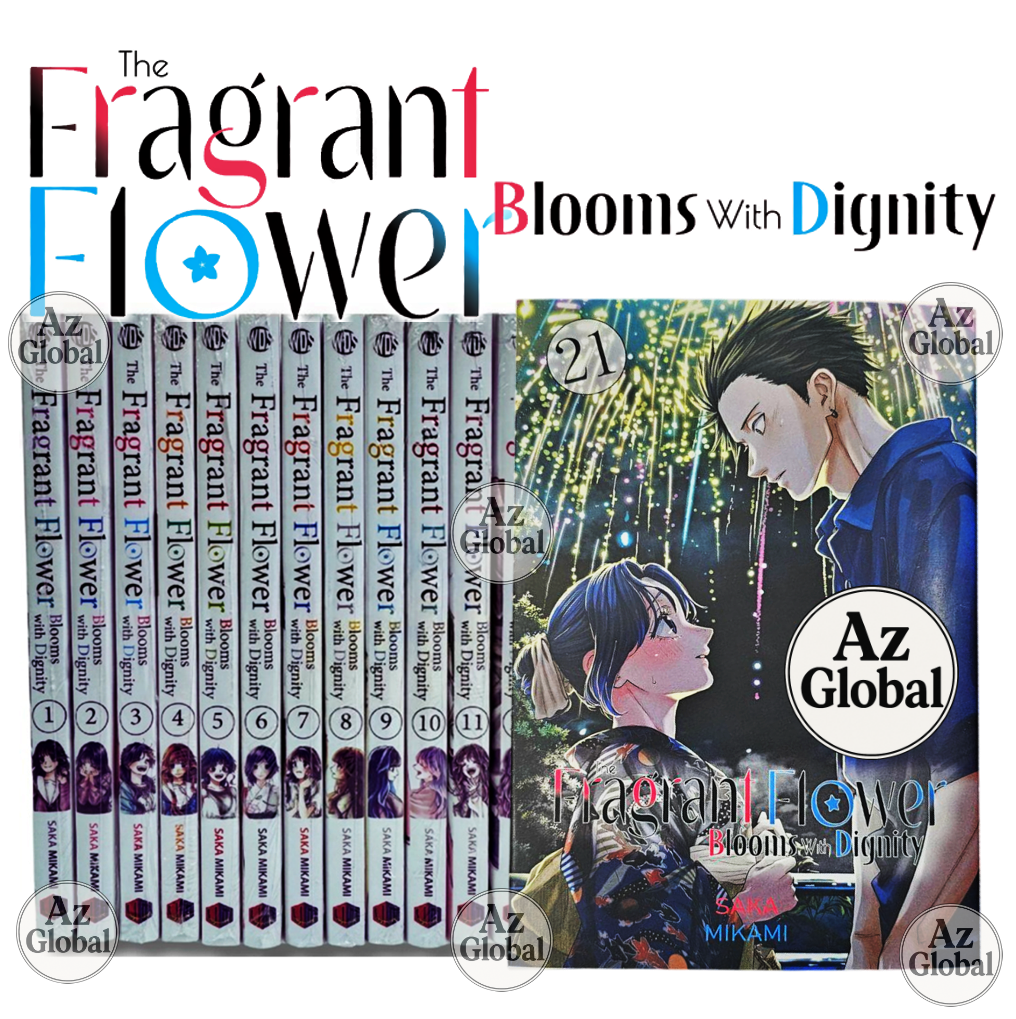 The Fragrant Flower Blooms With Dignity Manga English Vol. 1-21