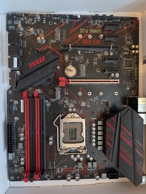MPG Z390 GAMING PLUS LGA 1151 MSI Intel ATX Motherboard M.2 USB 3.1 DDR4
