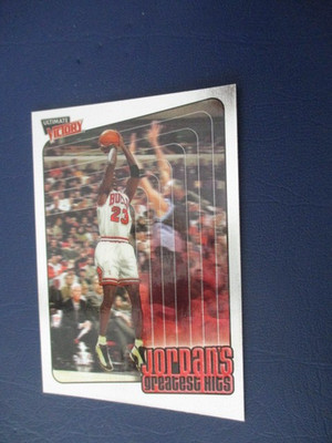 1999/00 Ultimate Victory Michael Jordan ''Jordan's Greatest Hits'' Foil Card #115