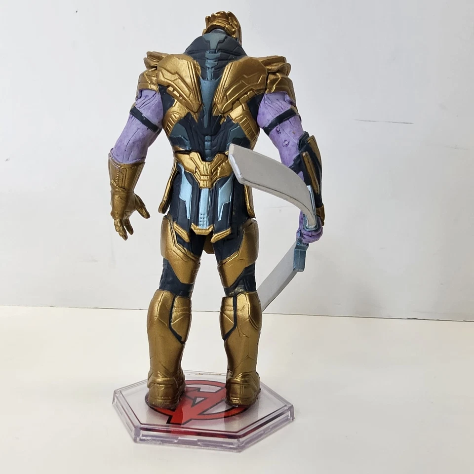  Disney Store Thanos PVC Figura Marvel Avengers Fin Juego Pastel Topper 5.5" Foto 4 de 4