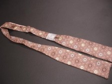 1940's Bow Tie 100 Pure Dye Silk MOD Space Age Print Bowtie Adjustable NWT