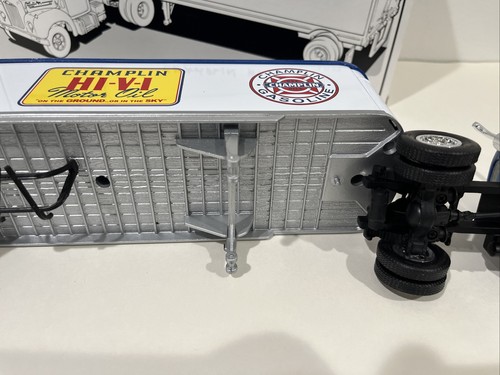 First Gear 1:34 1960 modello B-61 Mack rimorchio trattore 19-1643 Champlin HI-VI - Foto 16 di 20