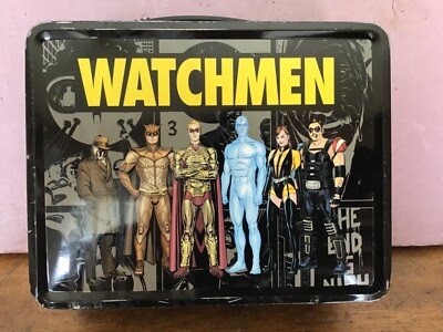 NECA Watchmen Minutemen Lunchbox w/ Thermos DC Comics | eBay