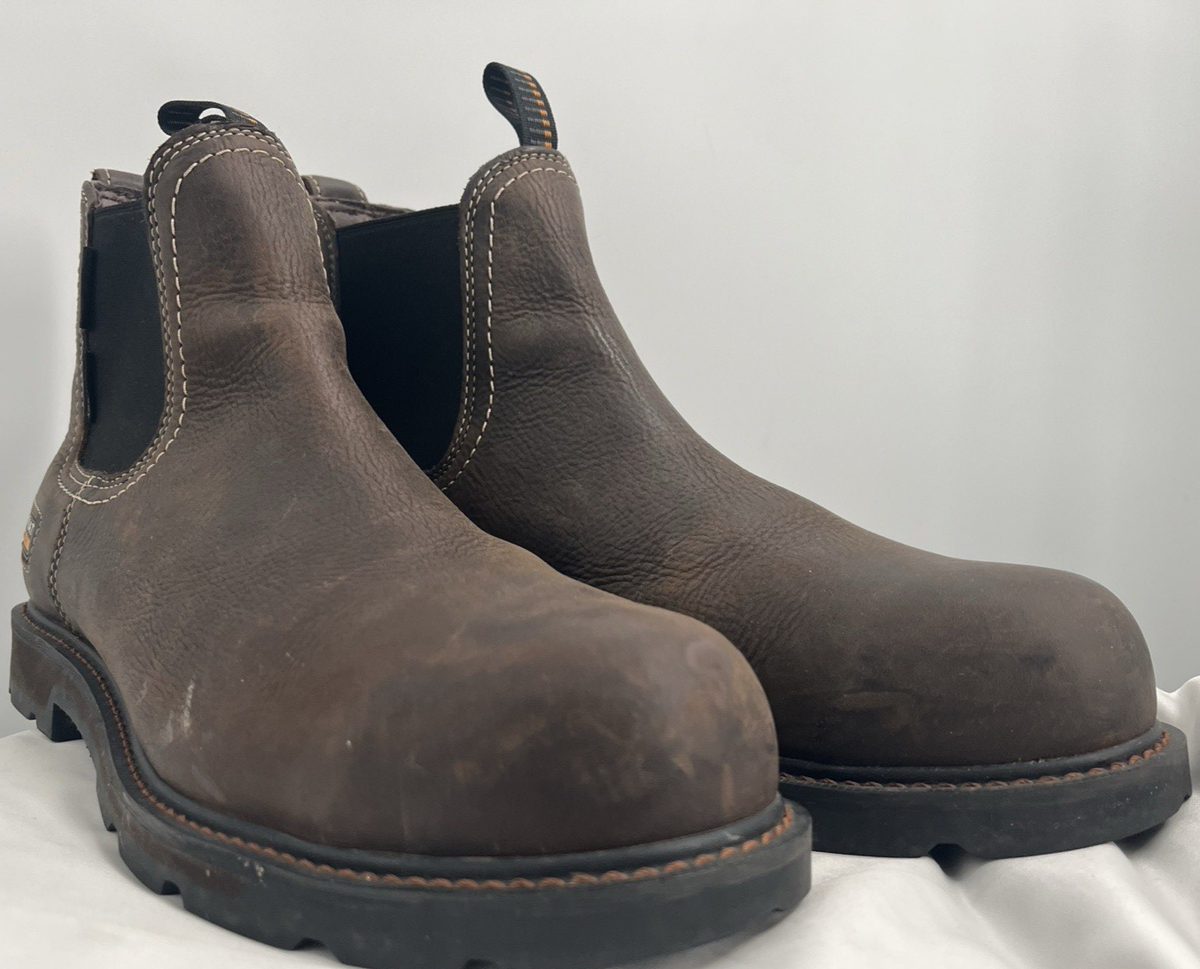 ARIAT Groundbreaker Chelsea Waterproof Steel Toe Work Boot UK 12 / US 13 UK 12