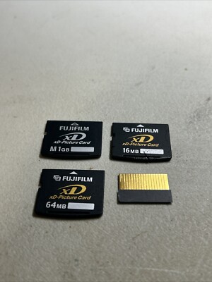 Fujifilm xD-Picture Card 16MB 64MB 1GB READ!! | eBay