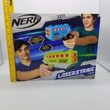 NERF Laser Strike 2 Player Lazer Tag Pack Unleash Indoor or Outdoor Girl Boys To