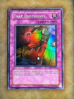 遊戯王 - 遊戯王　TRAP DUSTSHOOT CP05-EN005 スーパーレア YUGIOH Trap Dustshoot CP05-EN005 Super Rare Promo NM | eBay