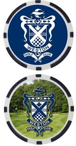 THE WESTON GOLF CLUB - GOLF - POKER CHIP - BALL MARKER