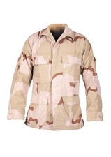 Genuine US Army Desert Camouflage Shirt 3 Colour BDU Combat Military Jacket DCP