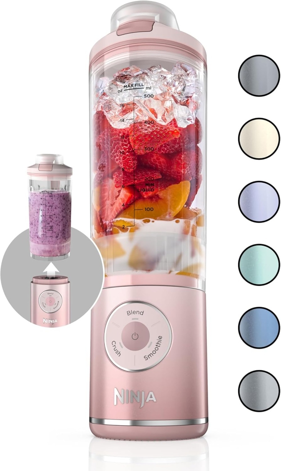 Ninja Blast Max Portable Blender with Twist Go Lid Personal Smoothie Maker-image