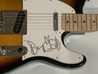 DERMOT KENNEDY SIGNED SUNBURST ELECTRIC GUITAR WITHOUT FEAR PROOF JSA COA — photo 2