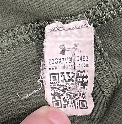 Under Armour Green Leggings Pocket Small I5 - Picture 2 of 8