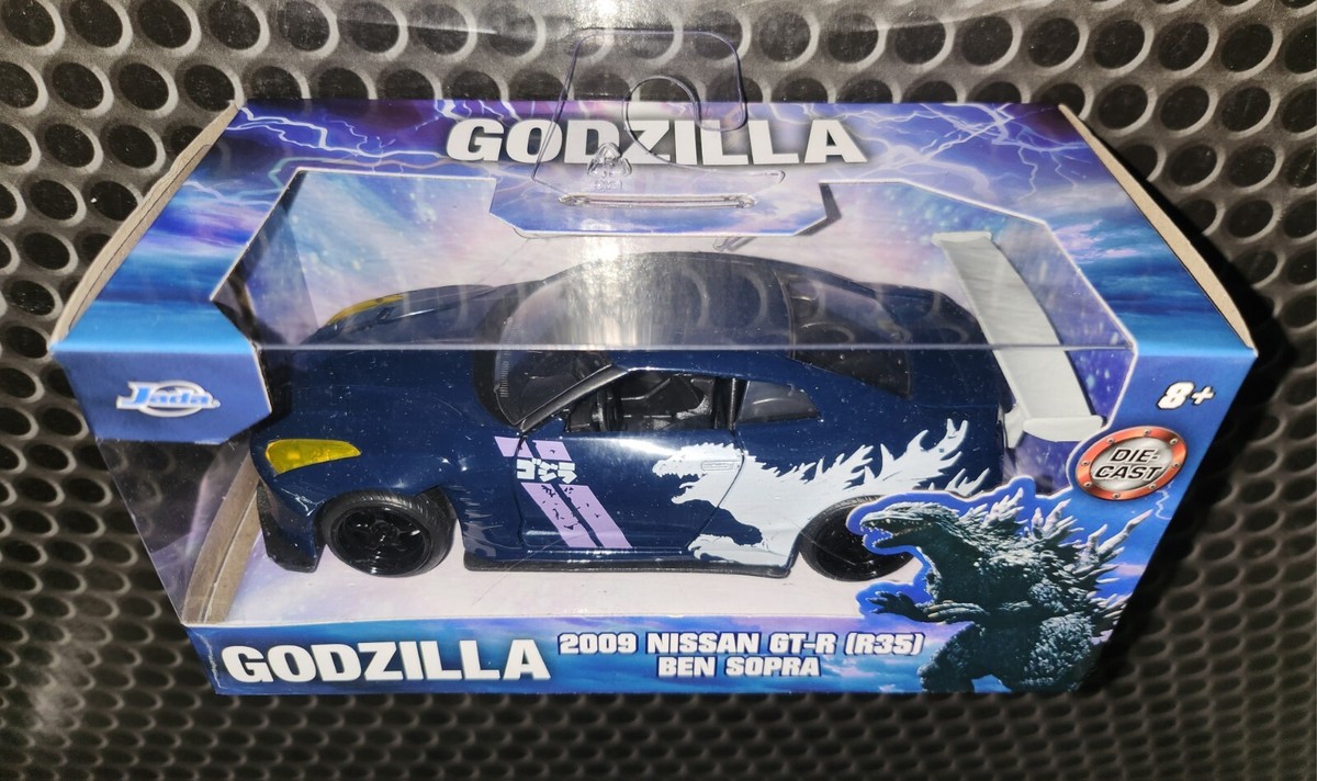 Jada: Godzilla 2009 Nissan GT-R [R35] Ben Sopra - 1:43 Scale
