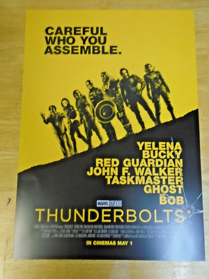 Thunderbolts* (2025) - Official A3 Movie Promotional Poster -Cineworld Exclusive