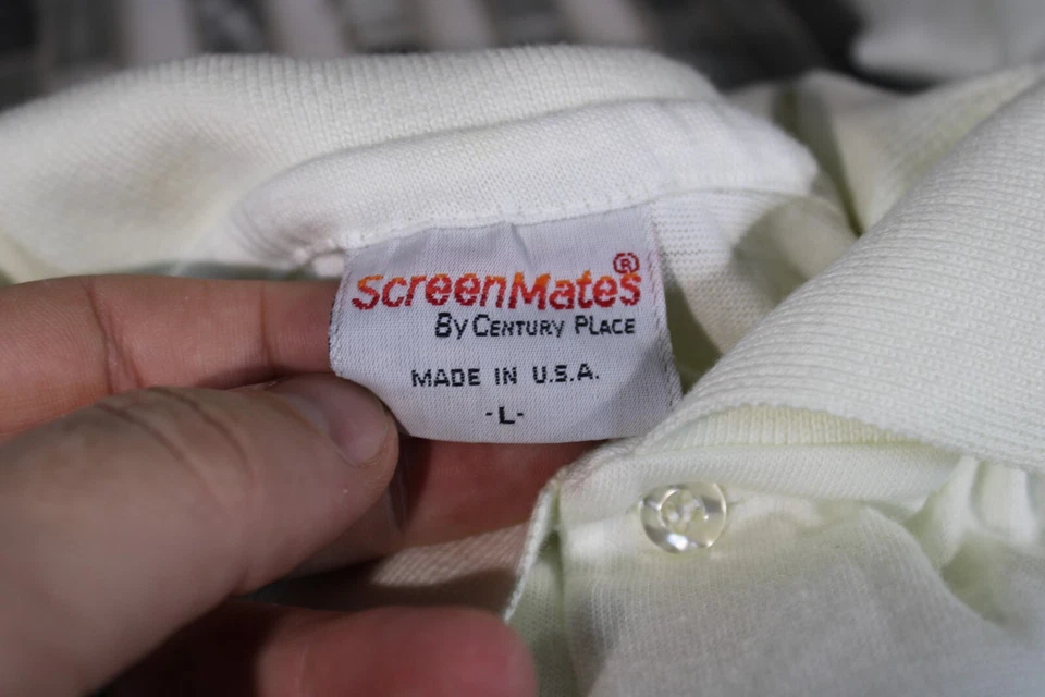 Apple Logo Short Sleeve Cotton Polo Shirt - 1990's MacWorld - RARE - Image 3 of 4