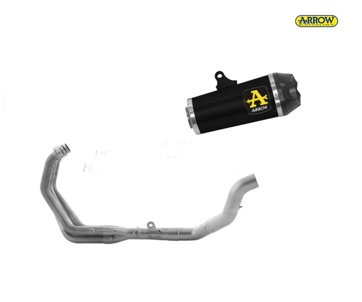 Full Exhaust Arrow Works Nich Black Yamaha Mt-09 2021 2023 | eBay