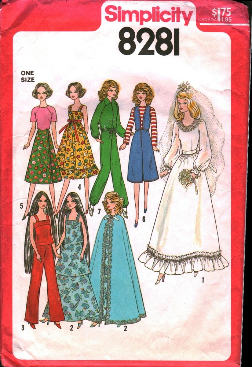 昔の花嫁衣裳 VINTAGE Wedding Dress Pattern, Simplicity 7429, Size K5 (8