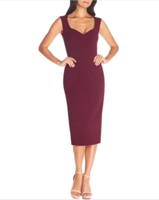 open lace back dress Viola Gown  Dress the Population