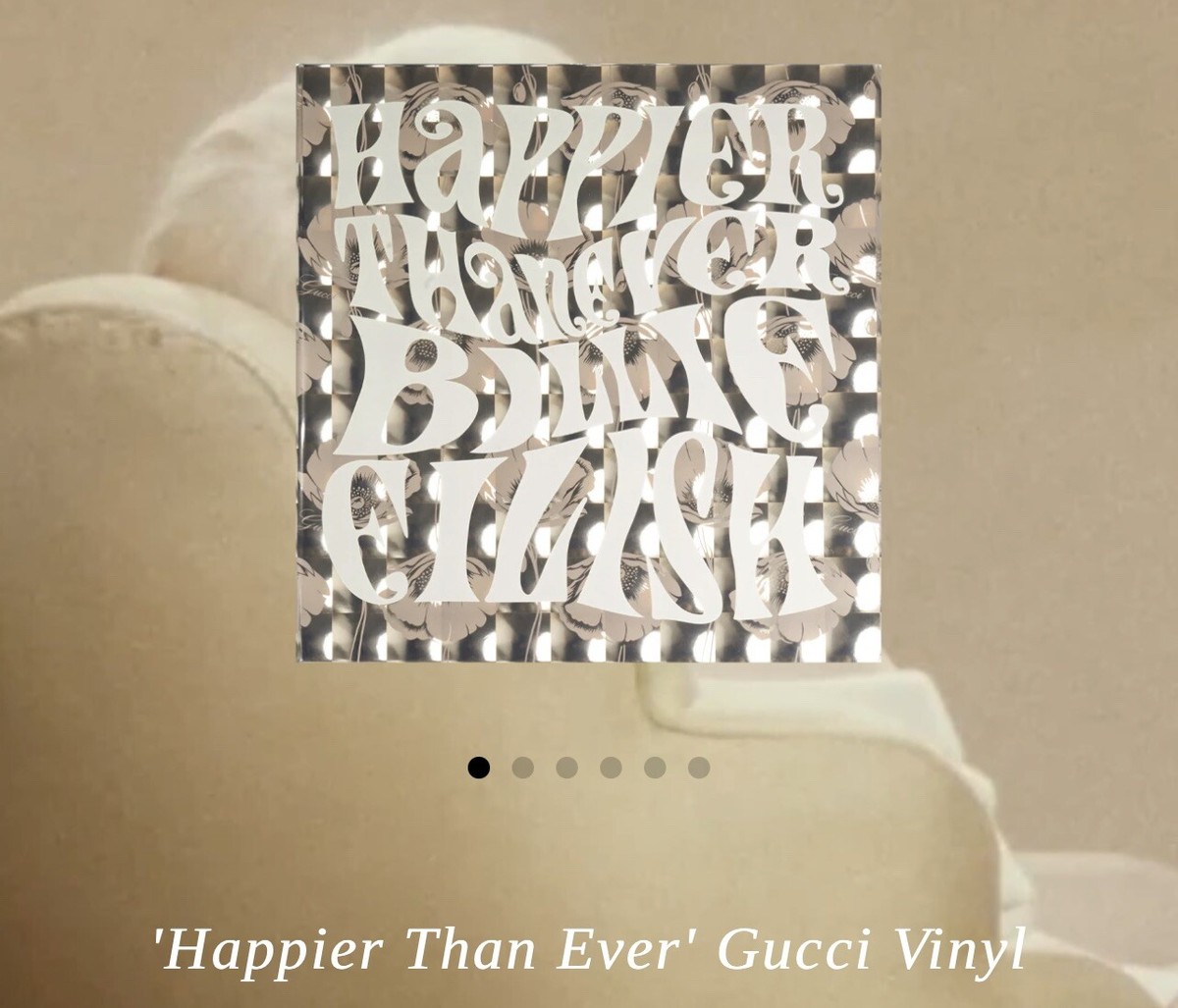 Billie Eilish Happier Than Ever Gucciコラボ BILLIE EILISH HAPPIER THAN EVER X GUCCI VINYL UNBOXING - YouTube