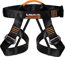 Rock Climbing Harness - &reg; - (5,000 LBS Rated) Professional Half Body Harness for