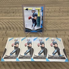 2019 Panini Playoff Rookies 1st Down /99 & Prizm Base Will Grier RC (Lot of 5)