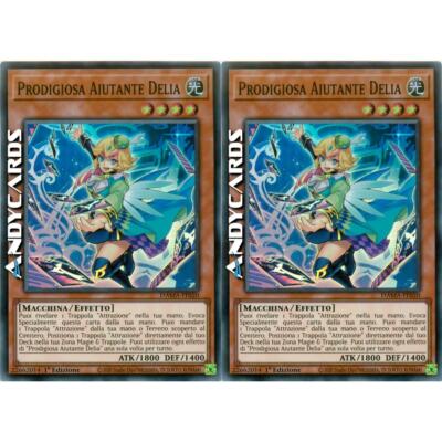 2x PRODIGIOSA HELFER DELIA (Amazement Assistant)   Super R   DAMA IT020   1Ed