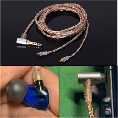 MMXC Audio Cable Balanced For Dunu Dk-3001 Falcon-C Headphone 8-Core Braid