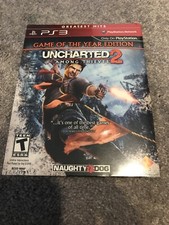 Uncharted 2 game of the year edition Not For Resale Factory Sealed
