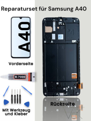 Display Für Samsung Galaxy A40 A405 Full Incell Bildschirm LCD ( OLED ) Rahmen