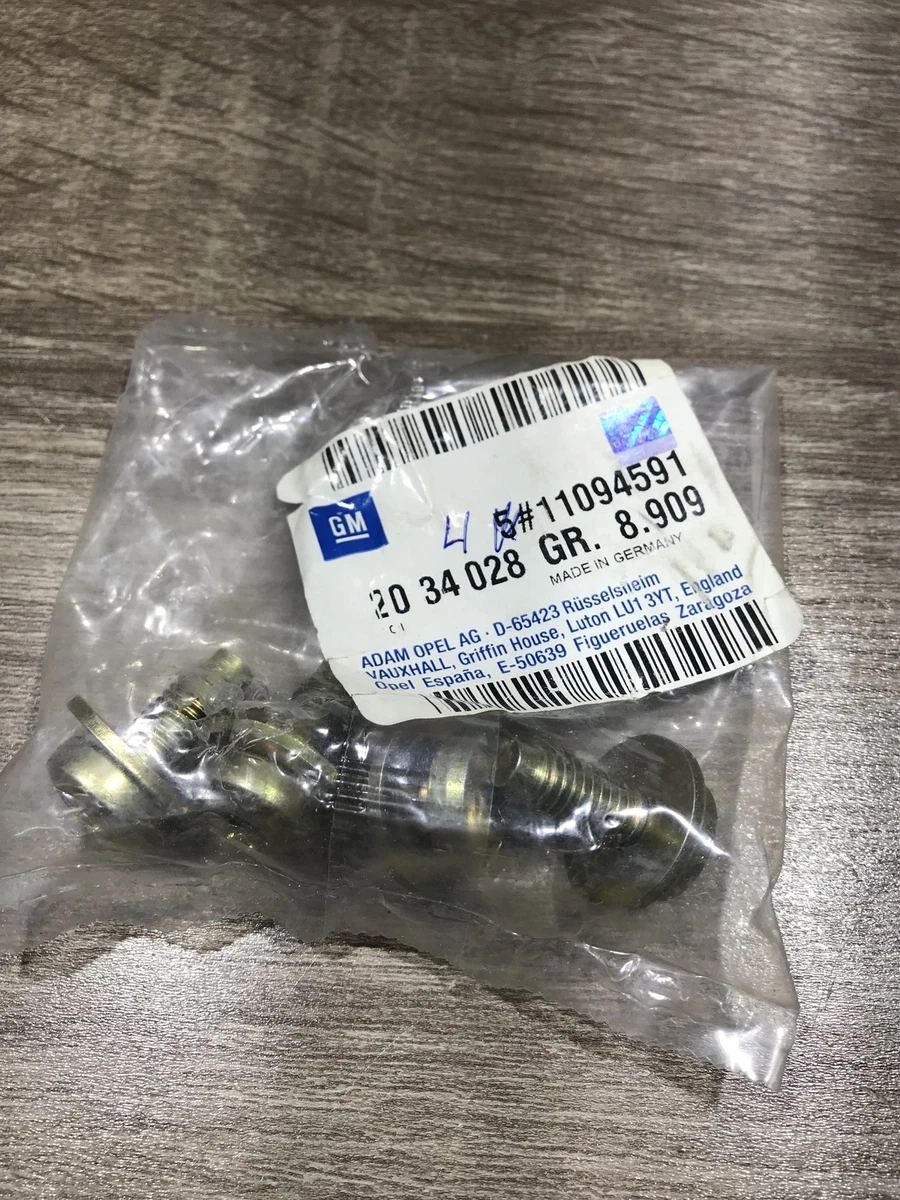New Genuine OE GM Bolt Screw Nut Bolts 11094591 2034028 4x | eBay 