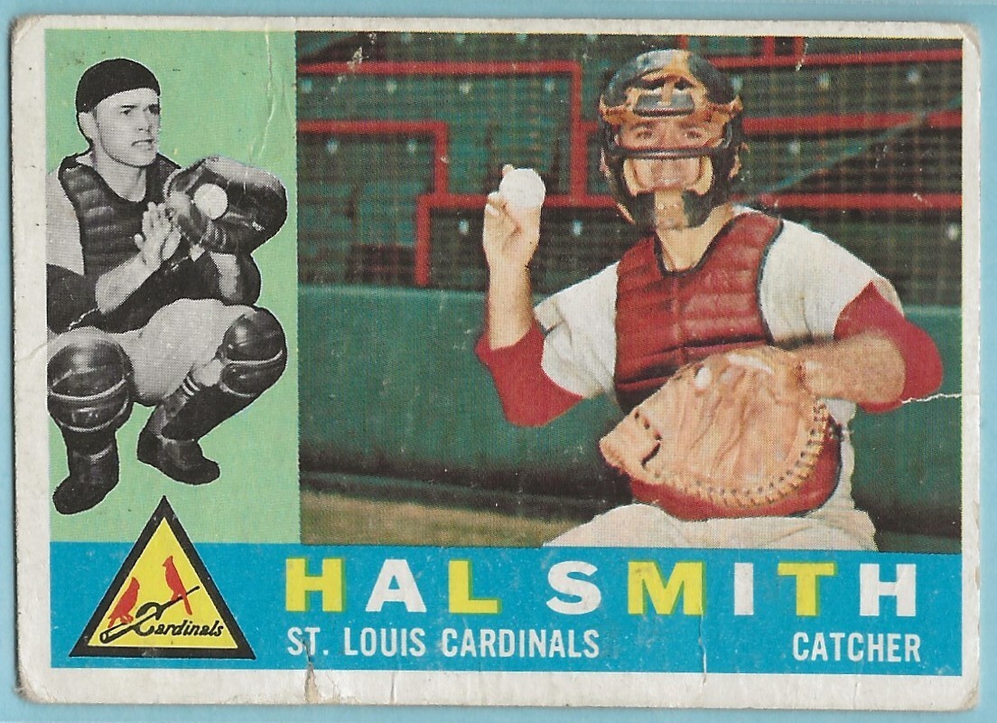 1960 Topps #84 Hal Smith St. Louis Cardinals
