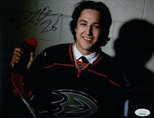 Brandon Montour Anaheim Ducks Signed 8x10 Matte Photo JSA Authenticated