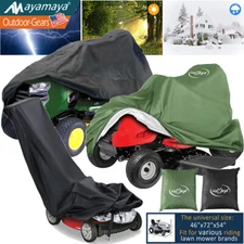 54" Waterproof Riding Lawn Mower Tractor Cover Yard Garden Outdoor UV Protector
