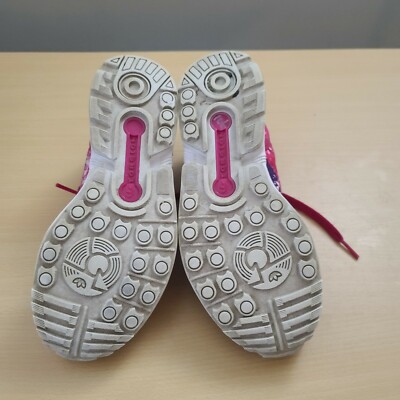 Adidas ZX Flux Splatter Pink Purple Rose Violet Mens 5 Womens 6.5