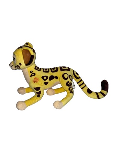 Authentic Disney Store 12"x16 Lion Guard Fuli Cheetah Plush Stuffed Animal Plush - Picture 3 of 9