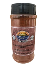 Carl's Gourmet All Natural Ol' Western Barbeque Spice Low Salt, 10 oz (284g)