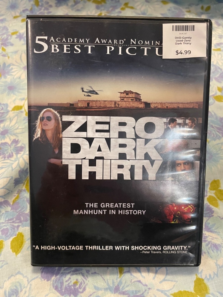 DVD Zero Dark Thirty Jessica Chastain Jason Clarke Joel Edgerton
