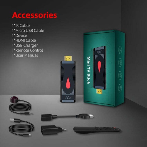 X96 S400 Android 10.0 Mini TV Stick, Allwinner H313 Quad Core ARM Cortex A53, 1G - Picture 17 of 17