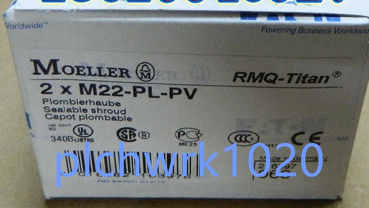 1 PCS NEW EATON Emergency Stop Button Protection Cover M22-PL-PV  