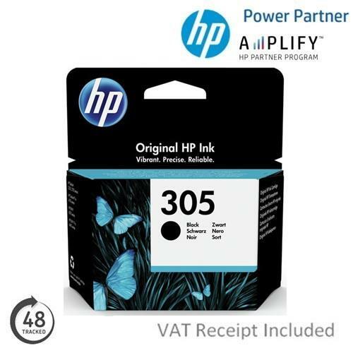 Genuine Original HP 305 Black Ink Cartridge For HP ENVY 6032 Printers